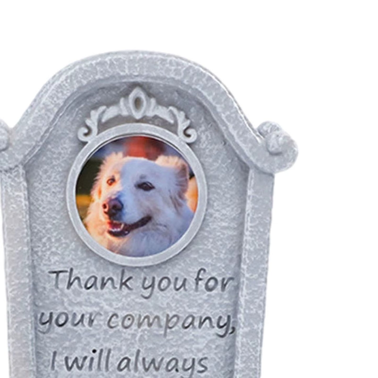Memorial Monument for Pet Pet Grave Marker Weatherproof Cat Memorial Headstone Garden Headstone for Lawn Outdoors Yard Porch